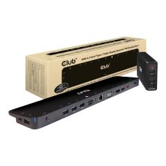 Club 3D Docking station USBC 3.2 Gen 1 VGA, HDMI, CSV-1564W100