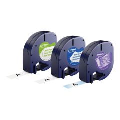 DYMO LetraTAG Starter Pack White, silver, yellow Roll S0721800