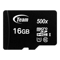 Team Flash memory card (SD adapter included) 16 TUSDH16GCL10U03