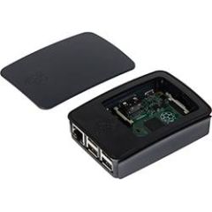 Raspberry Pi Case ABS plastic black for Raspberry RBCASE+06B