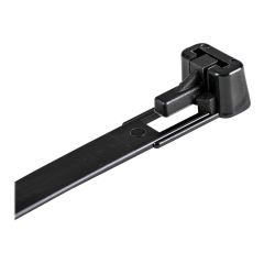 StarTech.com 15cm Reusable Cable Ties, 7mm wide CBMZTRB6BK