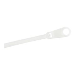 StarTech.com 20cm Cable Ties with Mounting Hole, CBMZTS10N8