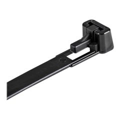 StarTech.com 20cm Reusable Cable Ties, 7mm  CBMZTRB8BK
