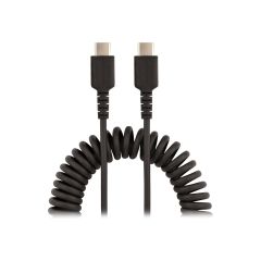 StarTech.com 50cm USB C Charging Cable, Coiled R2CCC50C-USB-CABLE