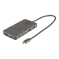 StarTech.com USB C Multiport Adapter, HDMI 4K 30Hz DKT30CHVSDPD