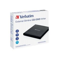 Verbatim Disk drive DVD±RW (±R DL) DVDRAM 8x8x5x USB 2.0 53504