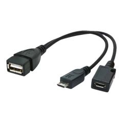 Cablexpert USB cable USB (F) to MicroUSB Type B A-OTG-AFBM-04