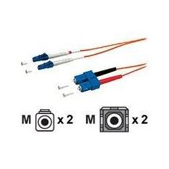 equip Patch cable LC multimode (M) to SC multi-mode (M) 254321