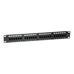 equip Pro Patch panel RJ45 X 24 black 1U 235325