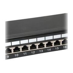 equip Pro Patch panel rack mountable RJ45 X 24 light 326325