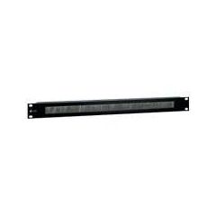 equip Rack brush strip black, RAL 9005 1U 327411