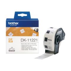 Brother DK11221 Black on white 23 x 23 mm 1000 DK11221