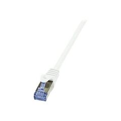 LogiLink PrimeLine Patch cable RJ-45 2m CAT6a white