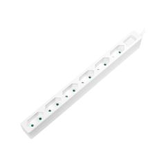 LogiLink Slim power strip AC 250 V 3400 Watt output LPS231