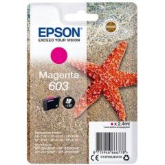 Epson 603 2.4 ml magenta original blister ink C13T03U34010