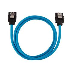 CORSAIR Premium Sleeved SATA cable Serial ATA blue (pack of 2)