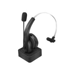 LogiLink Headset on-ear Bluetooth wireless black BT0059