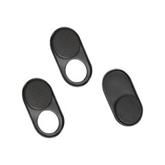 LogiLink Web camera cover black (pack of 3) AA0145