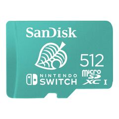 SanDisk Nintendo Switch Flash memory card SDSQXAO512G-GNCZN