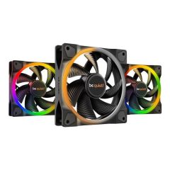 be quiet! Light Wings Case fan PWM 120 mm black (pack of 3) BL076