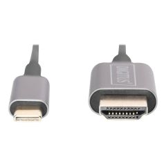 DIGITUS Adapter cable USBC male to HDMI male 1.8 m DA-70821