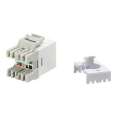 equip Pro Keystone jack RJ-45 white (pack of 8) 769213