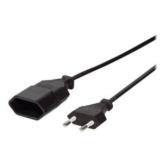 LogiLink Power extension cable Europlug (F) to Europlug CP122