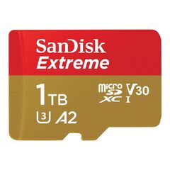 SanDisk Extreme Flash memory card (microSDXC SDSQXAV1T00-GN6MA