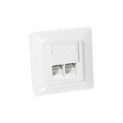 equip Outlet RJ45 X 2 pure white, RAL 125721