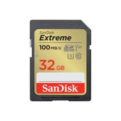 SanDisk Extreme Flash memory card 32 GB SDSDXVT032G-GNCIN