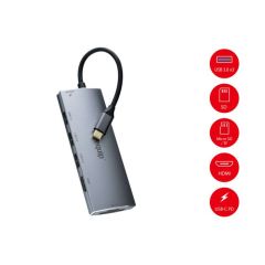 Equip USB-C 7 in 1 Multifunctional Adapter