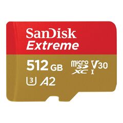 SanDisk Extreme Flash (microSDXC SDSQXAV512G-GN6MA