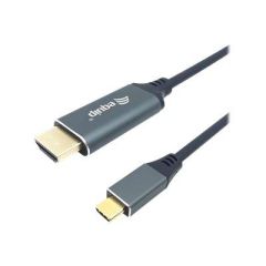 equip Adapter cable USBC male to HDMI male 1 m black 133415