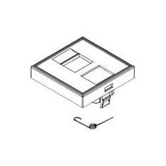 equip Modular insert housing 1 port 125471