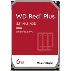 WD Red Plus WD60EFRX Hard drive 6TB internal 3.5"
