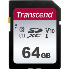 Transcend 300S / Flash memory card / 64 GB