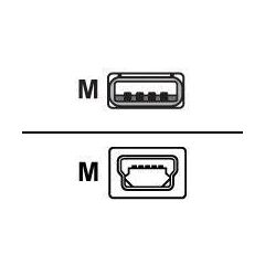 Digital Data USB cable USB (M) to miniUSB Type B (M) 128521