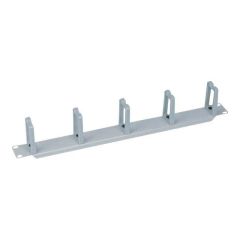 LogiLink Rack cable management bar light grey, RAL OR104G