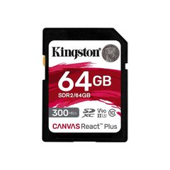 Kingston Canvas React Plus Flash memory card 64 GB SDR2 64GB