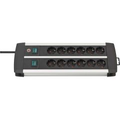 brennenstuhl Premium-Alu-Line Technics Power strip output connectors