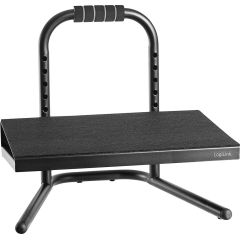 LogiLink Footrest / Black / Height Adjustable / Maximum weight: 25 KG | EO0007, image 