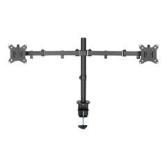 DIGITUS DA90400 Stand for 2 LCD displays steel matte DA-90400
