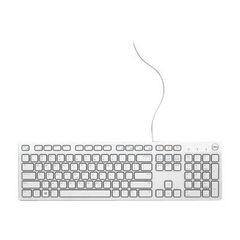 Dell KB216 Keyboard USB QWERTY US International white 580ADGM