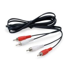 147094 2x RCA Male to Male Stereo Audio Cable, 2.5m