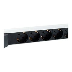 6-Outlet German Power Distribution Unit with Circuit Breaker