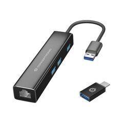Conceptronic DONN07BA Hub 3 x SuperSpeed USB 3.0 DONN07BA