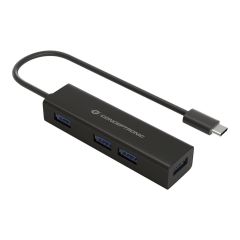 Conceptronic HUBBIES07B Hub 4 x SuperSpeed USB 3.0 HUBBIES07B