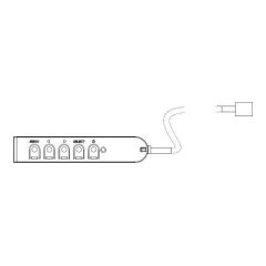 Elo OSD REMOTE Remote control cable for Elo 1093, 1291, E483757