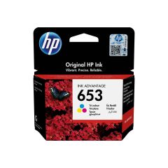 HP 653 5 ml colour (cyan, magenta, yellow) 3YM74AE