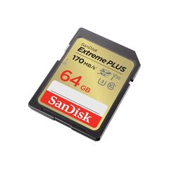 SanDisk Extreme PLUS Flash card 64GB SDSDXW2064G-GNCIN